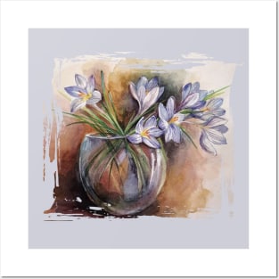 Creative gift delicate spring flowers Posters and Art